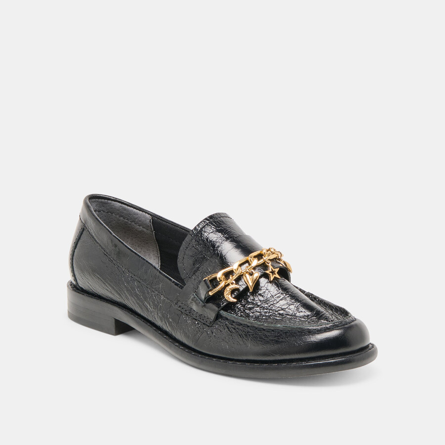 waylen loafers midnight crinkle patent