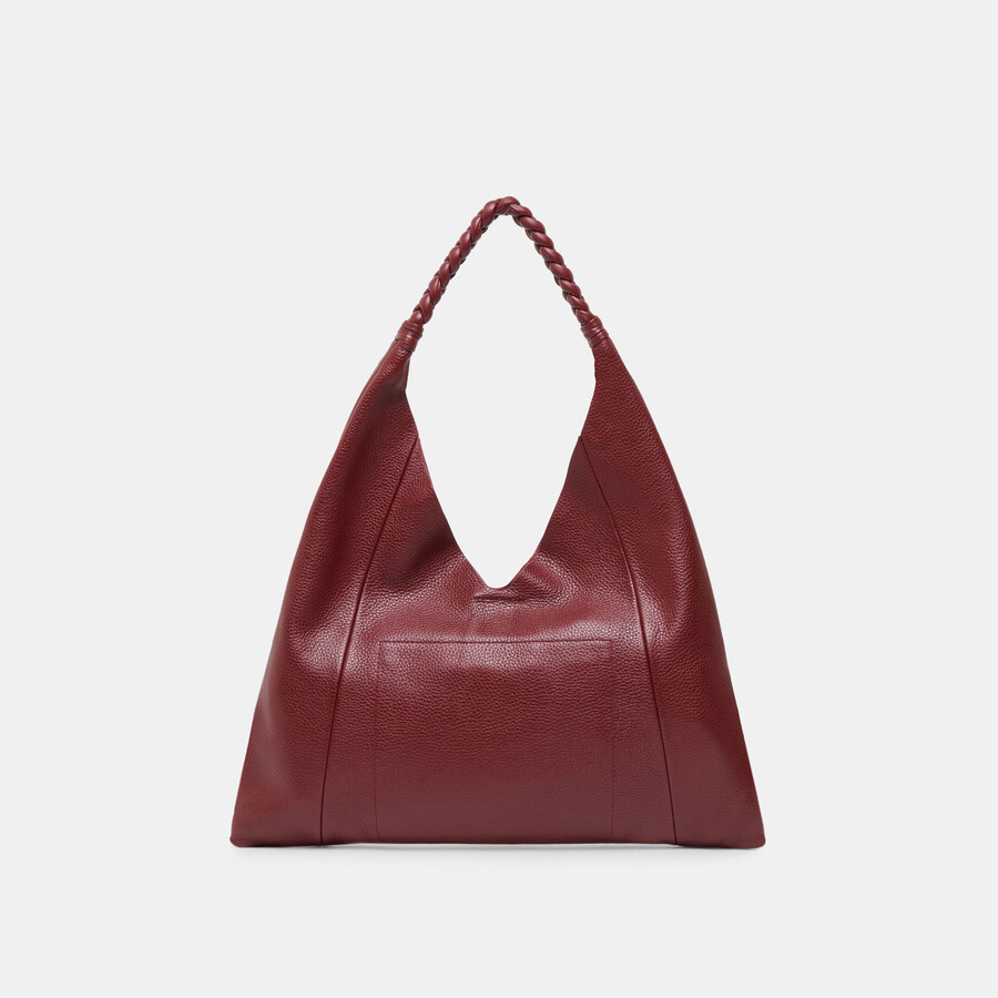 mia tote wine leather