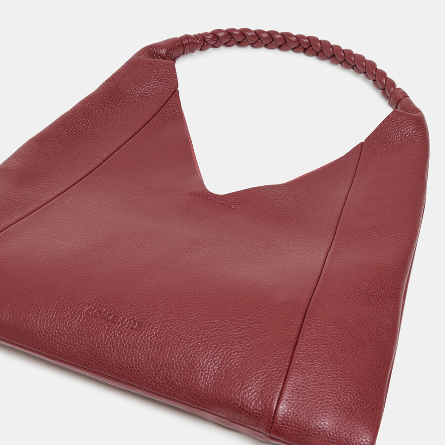 mia tote wine leather