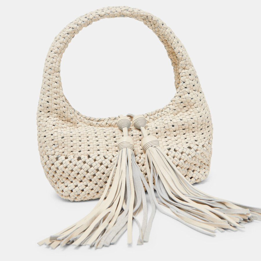 zenia handbag bone leather