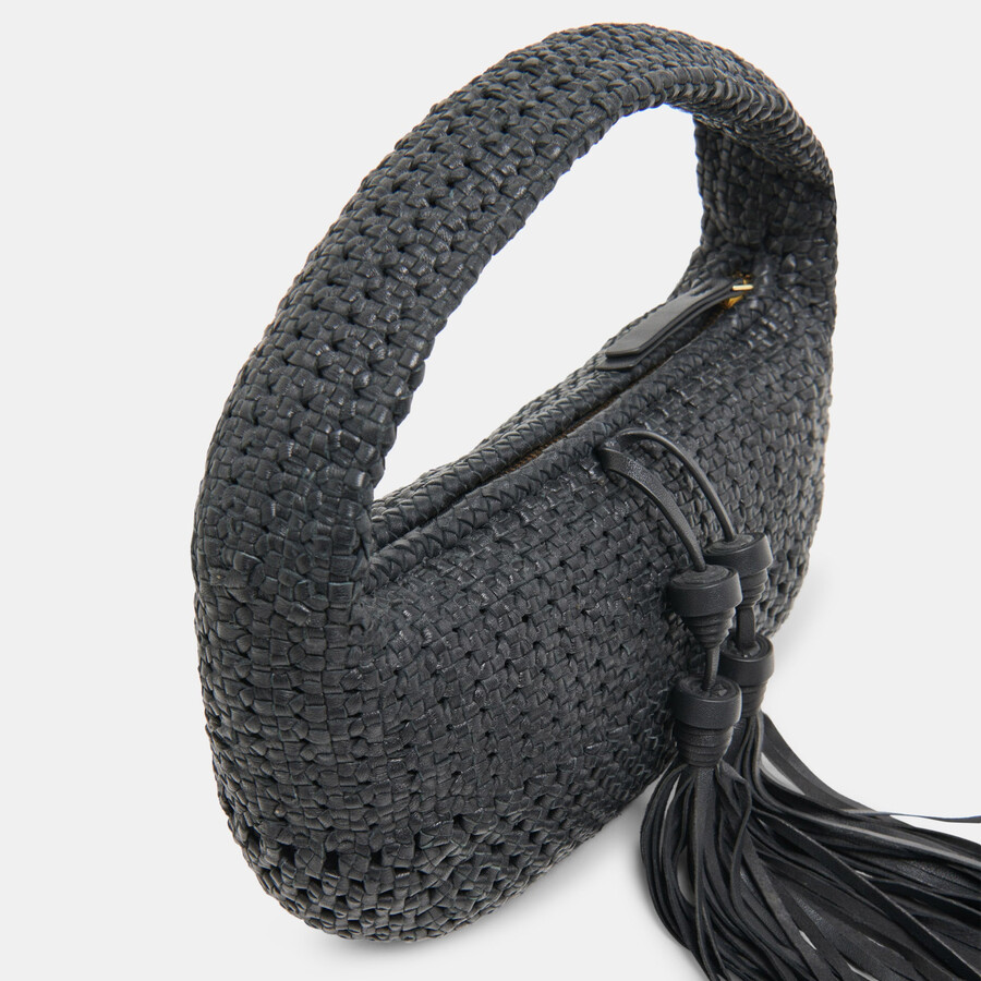 zenia handbag black leather