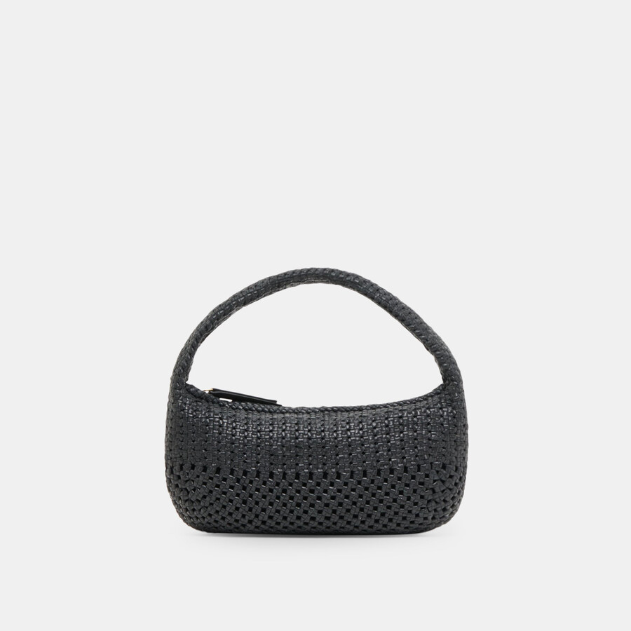 zenia handbag black leather