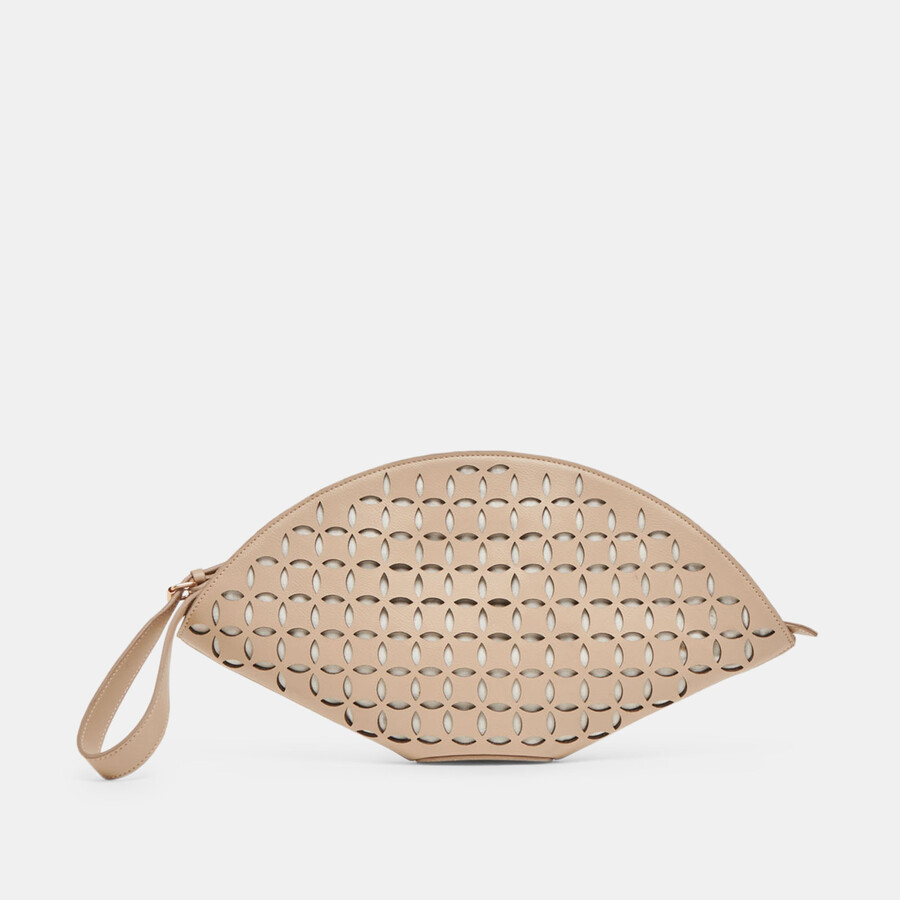 isolde clutch beige stella