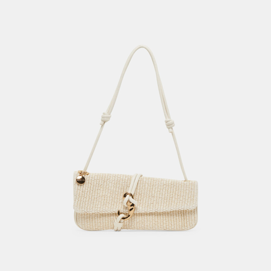 alice shoulder bag natural raffia
