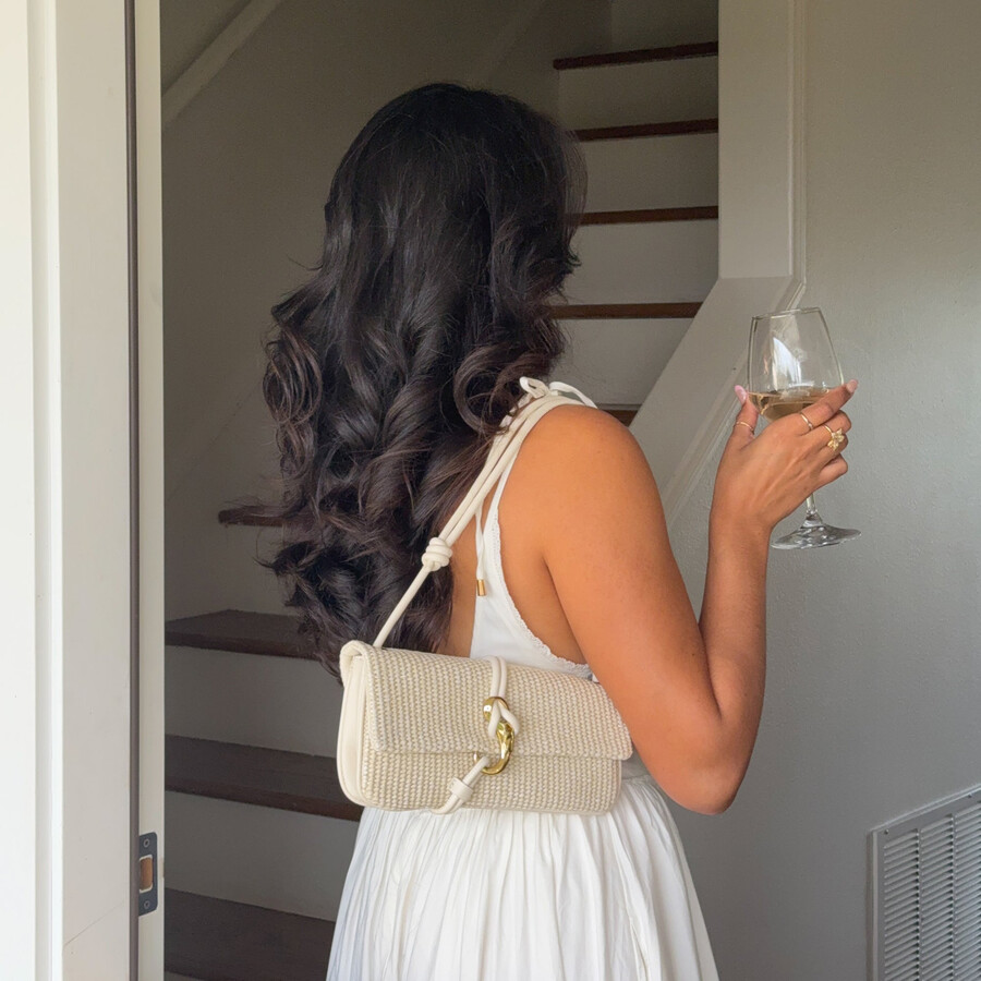 alice shoulder bag natural raffia