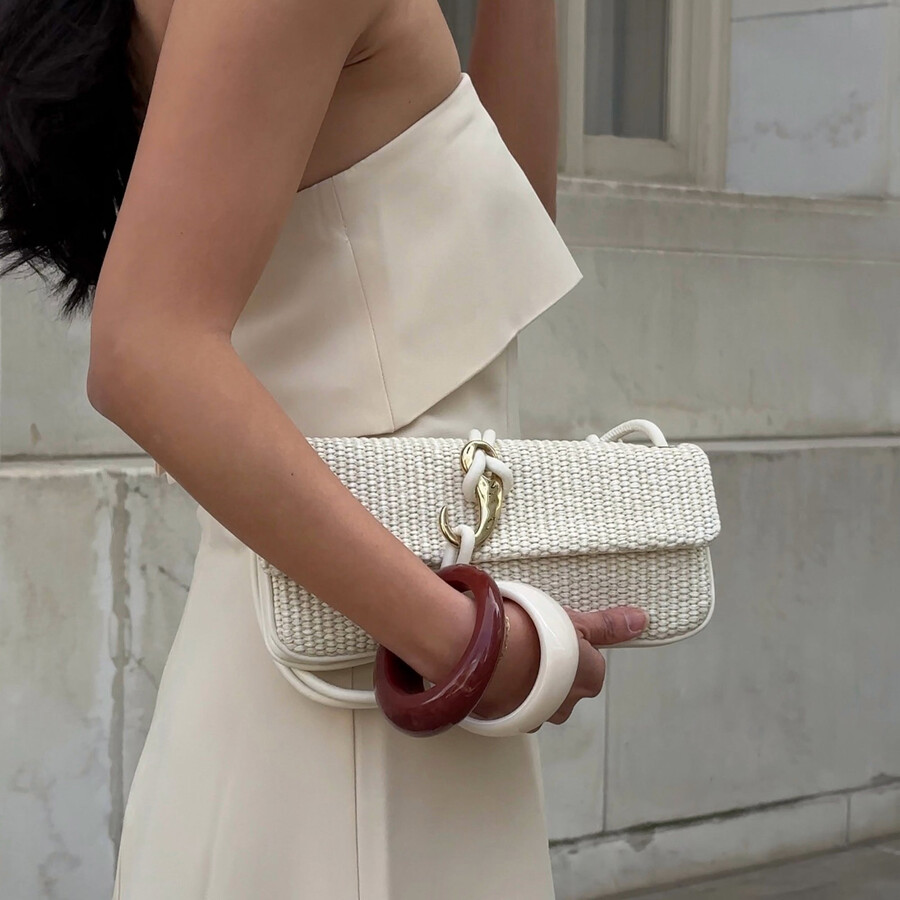 alice shoulder bag natural raffia