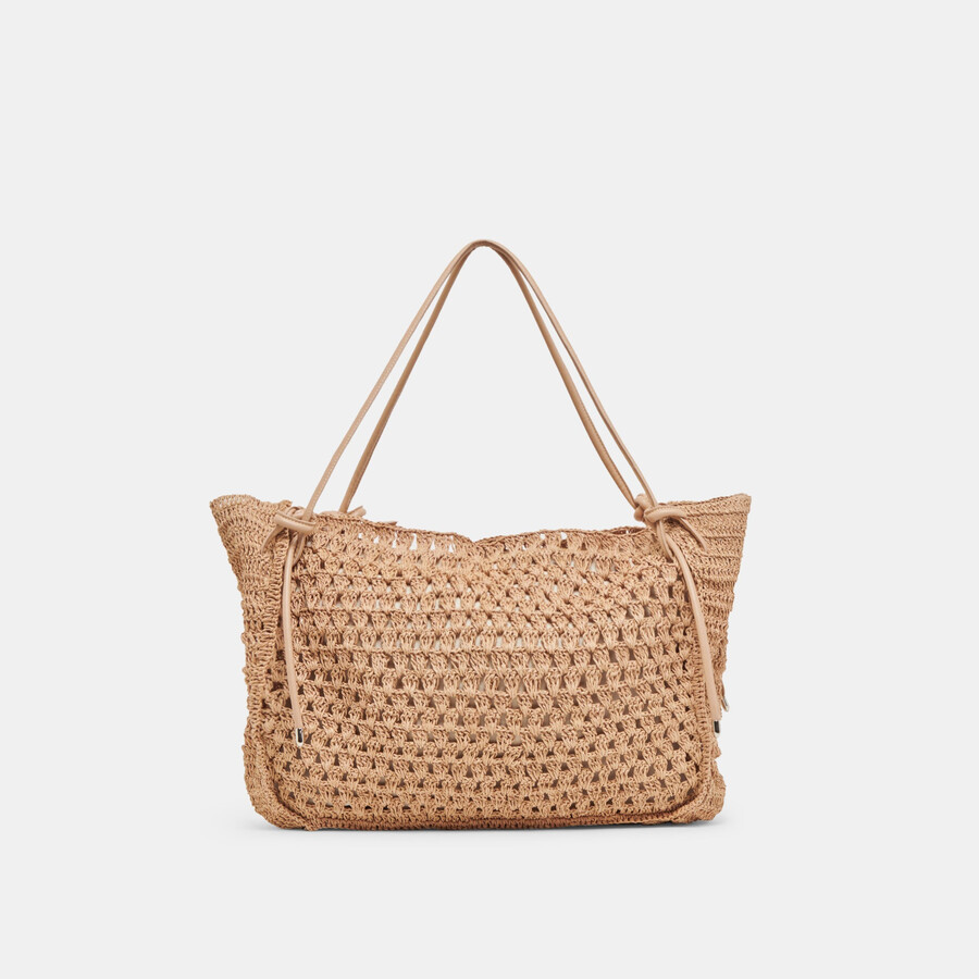 ravello tote natural raffia