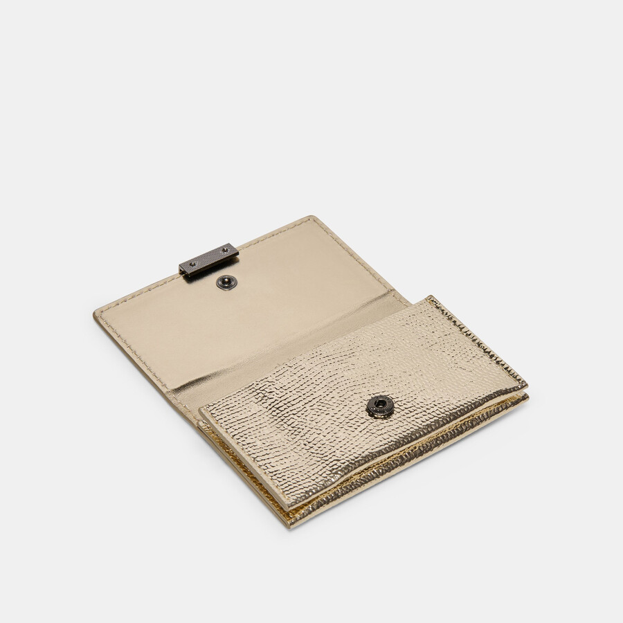 mini-me wallet gold stella