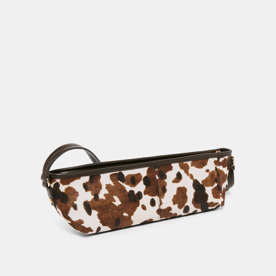 savaii shoulder bag cocoa calf hair
