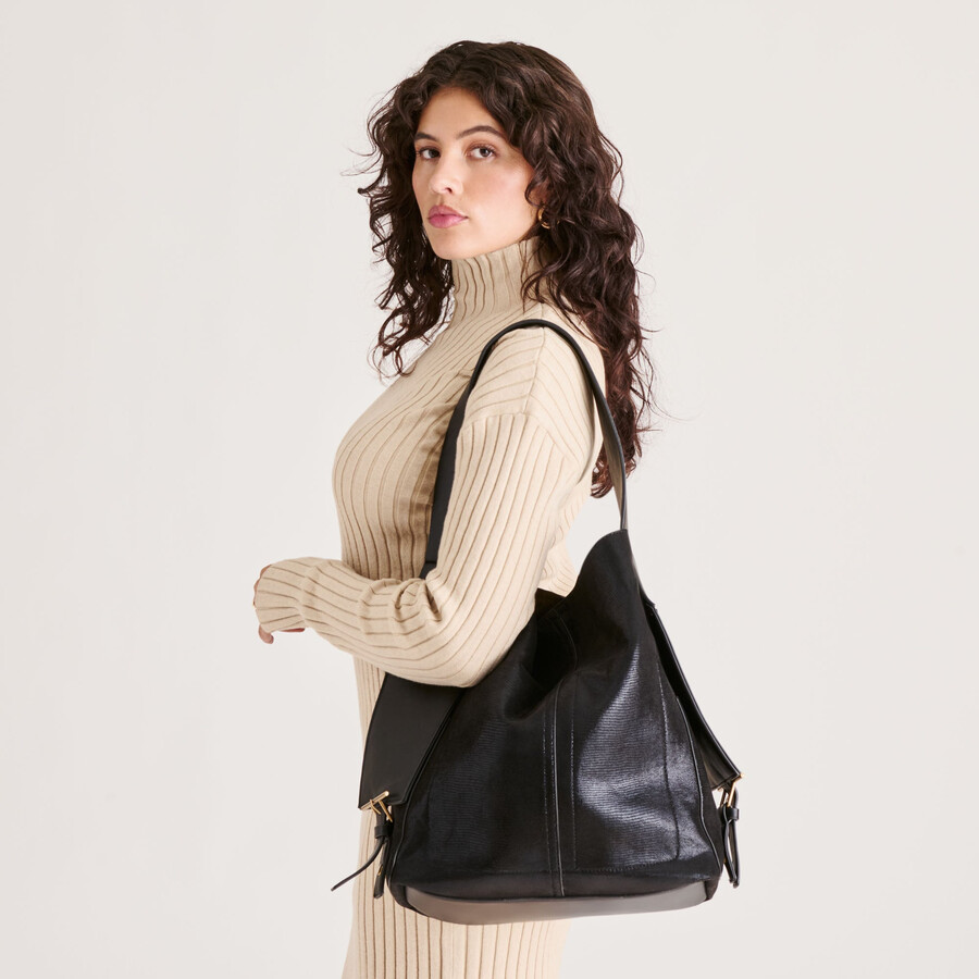 arden tote black stella