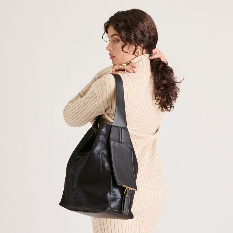 arden tote black stella