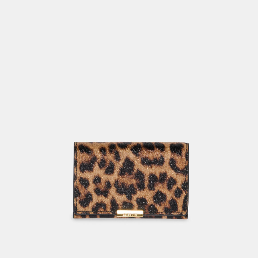 mini-me wallet leopard stella