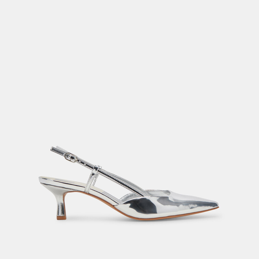 odela heels silver stella