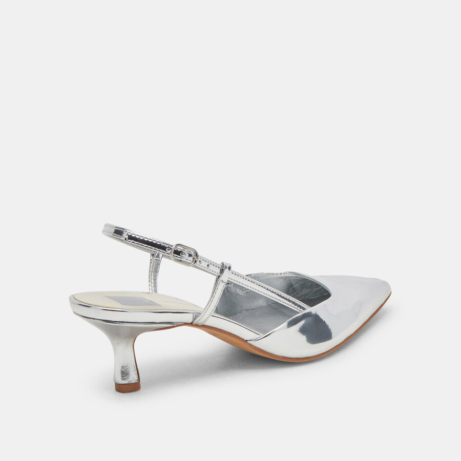 odela heels silver stella
