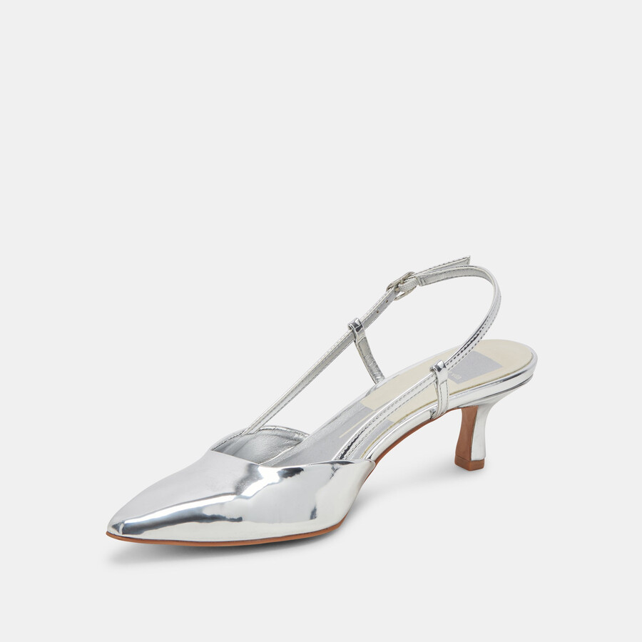 odela heels silver stella