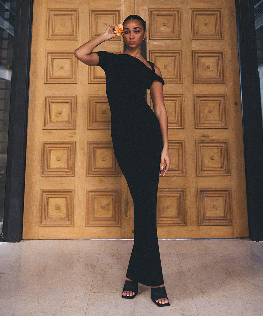 narda heels onyx mesh