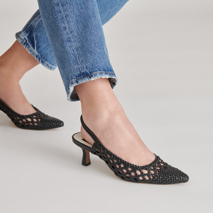 olympa heels black stella