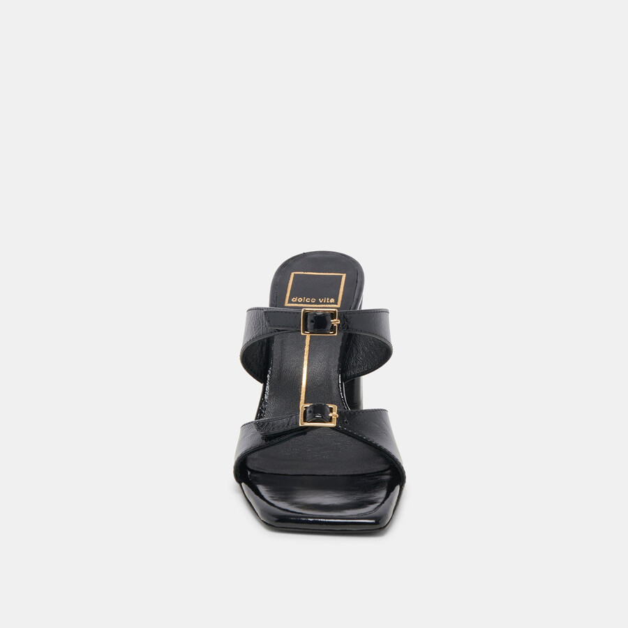 shane heels midnight crinkle patent