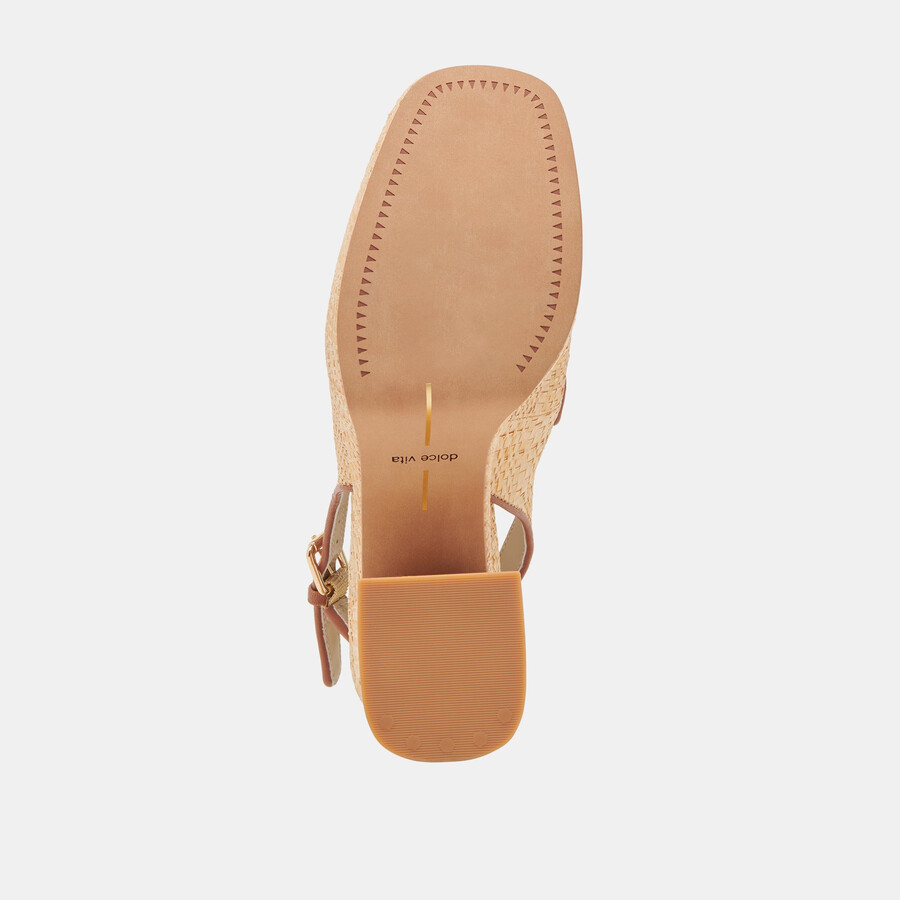 sirus heels lt natural raffia