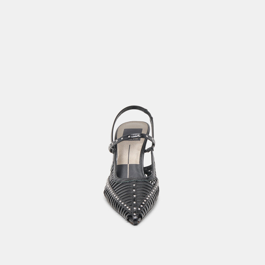 hensal heels midnight crinkle patent