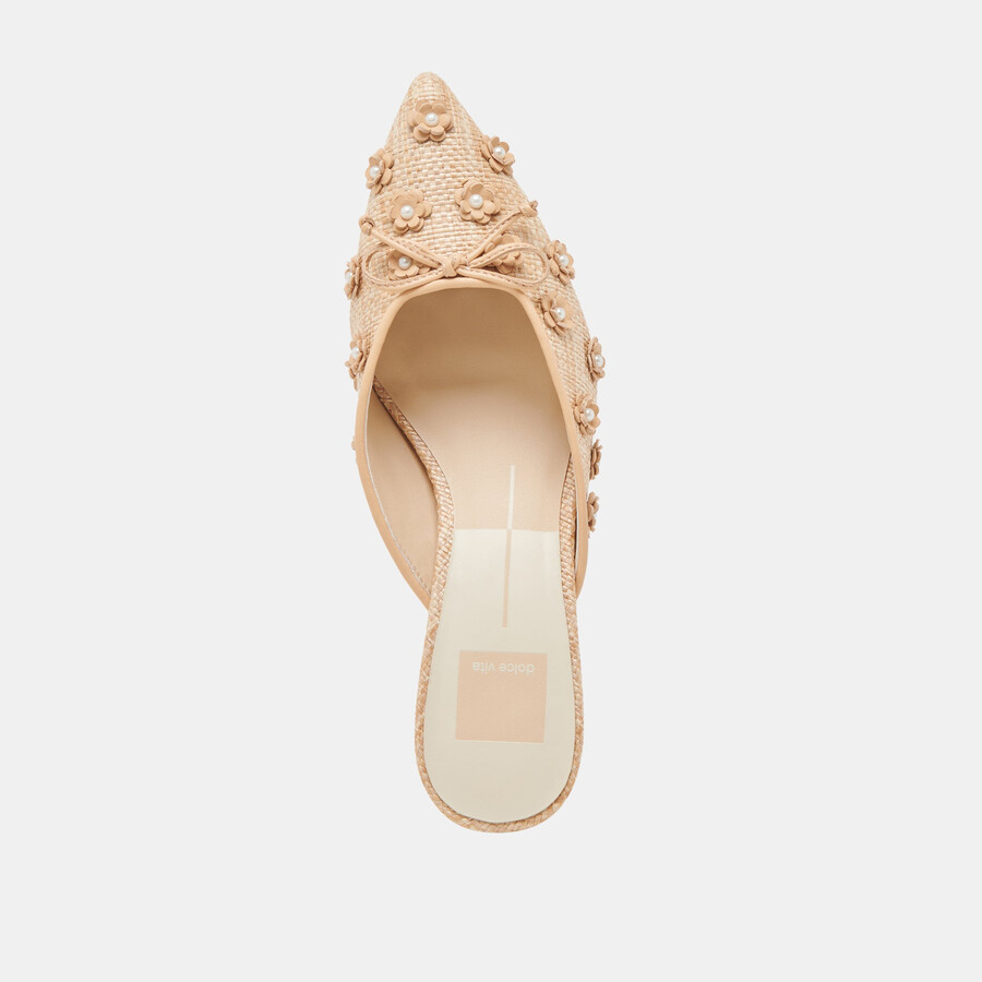 camilo heels lt natural raffia