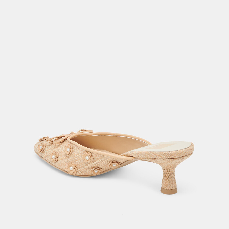 camilo heels lt natural raffia