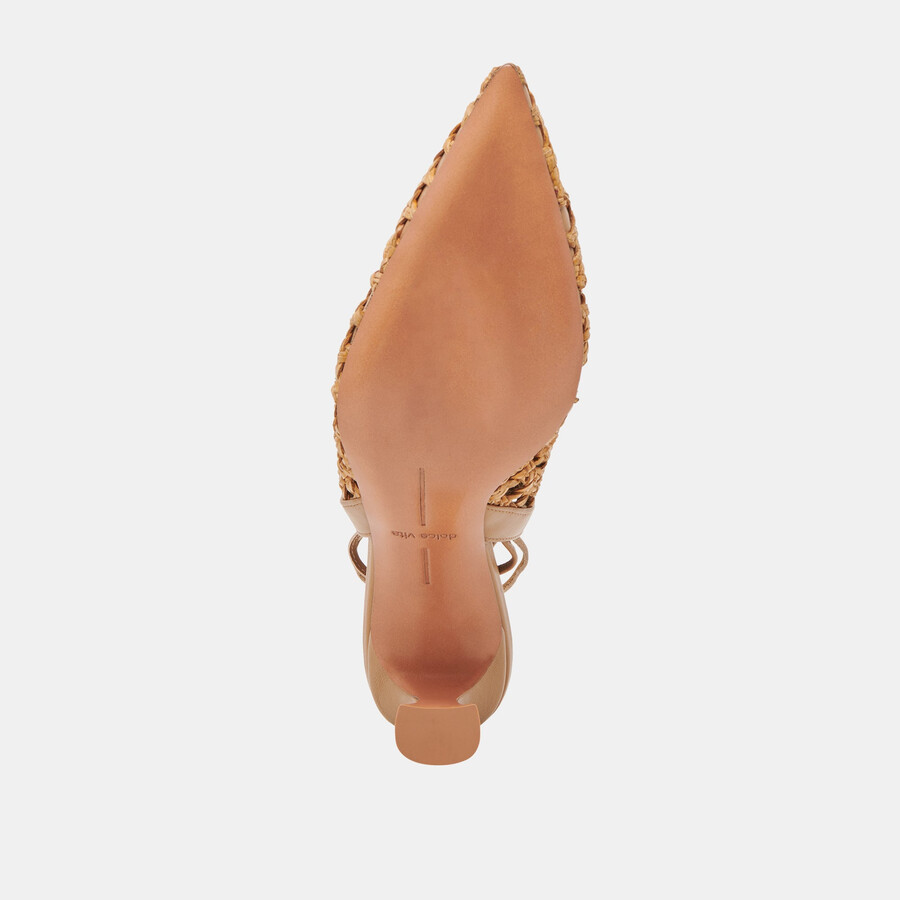 gesica heels natural woven