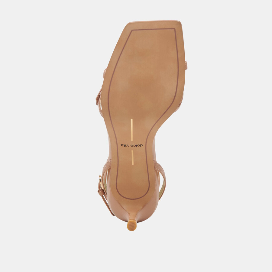 bamby heels whiskey leather