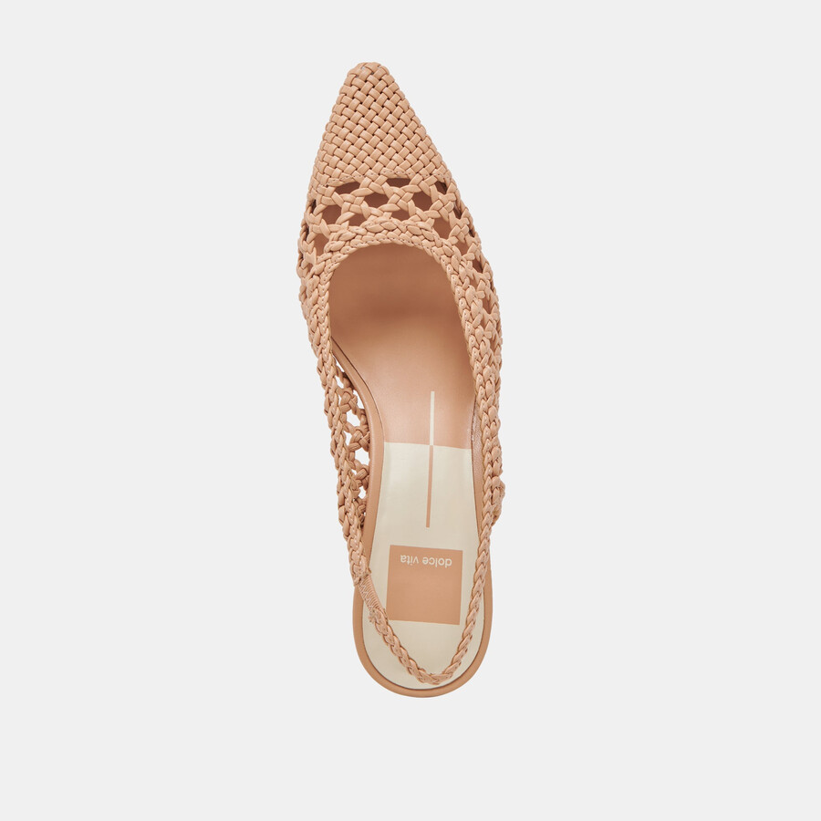 olympa heels cafe woven stella