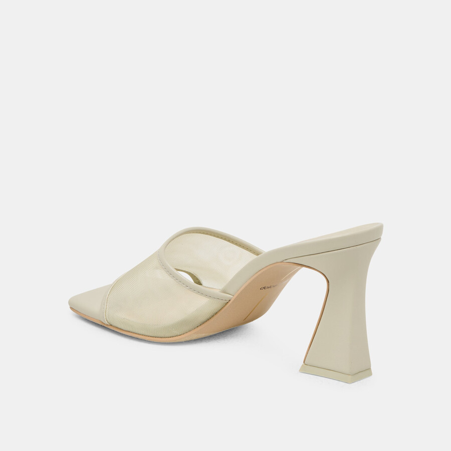 narda heels light sage mesh