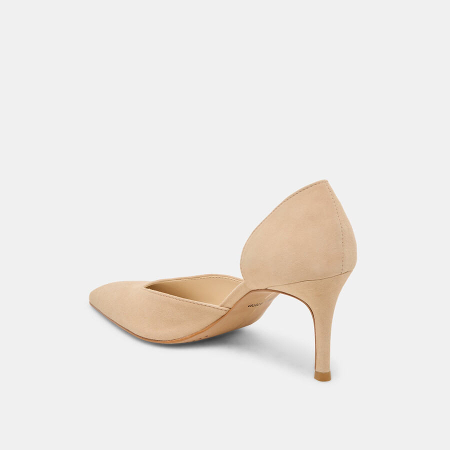 eloy heels tan suede