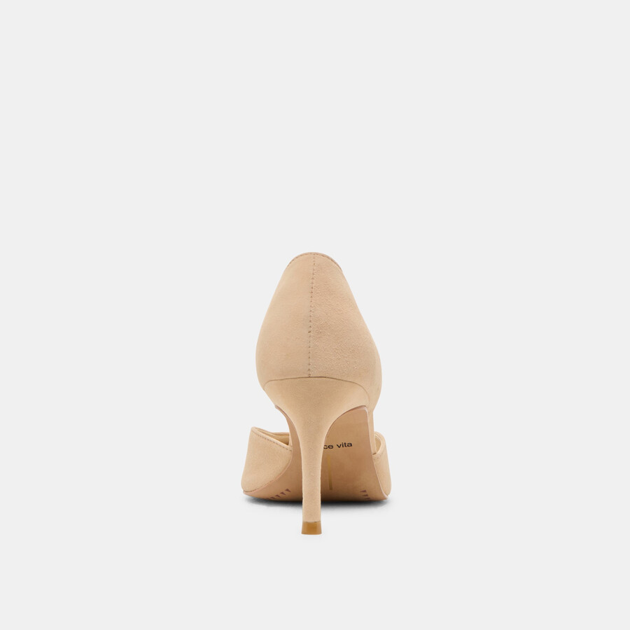 eloy heels tan suede