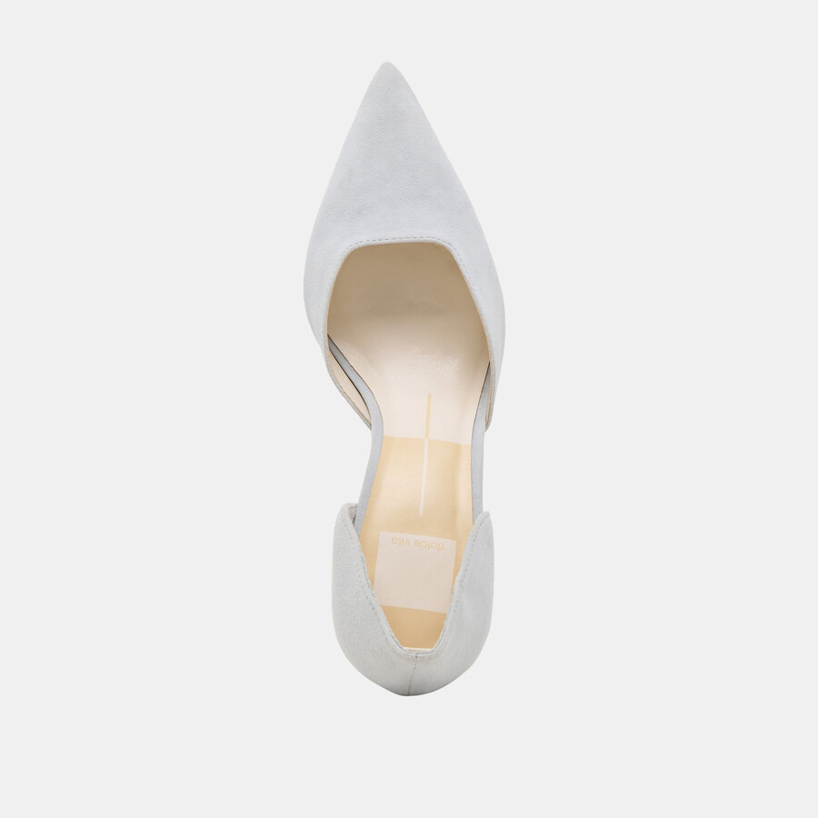 eloy heels light blue suede