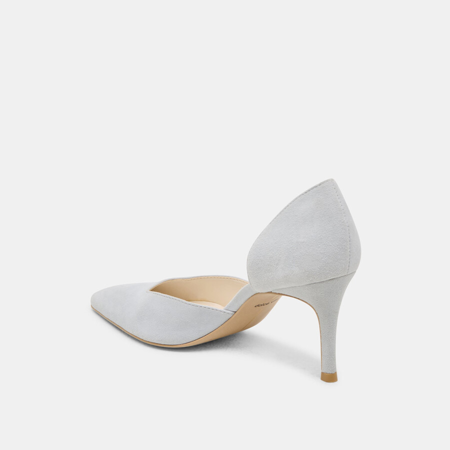 eloy heels light blue suede