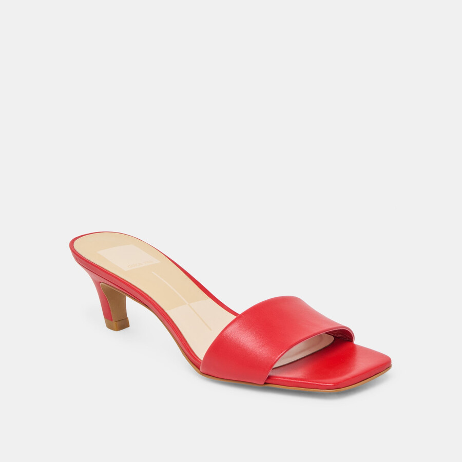 rexa heels chili leather