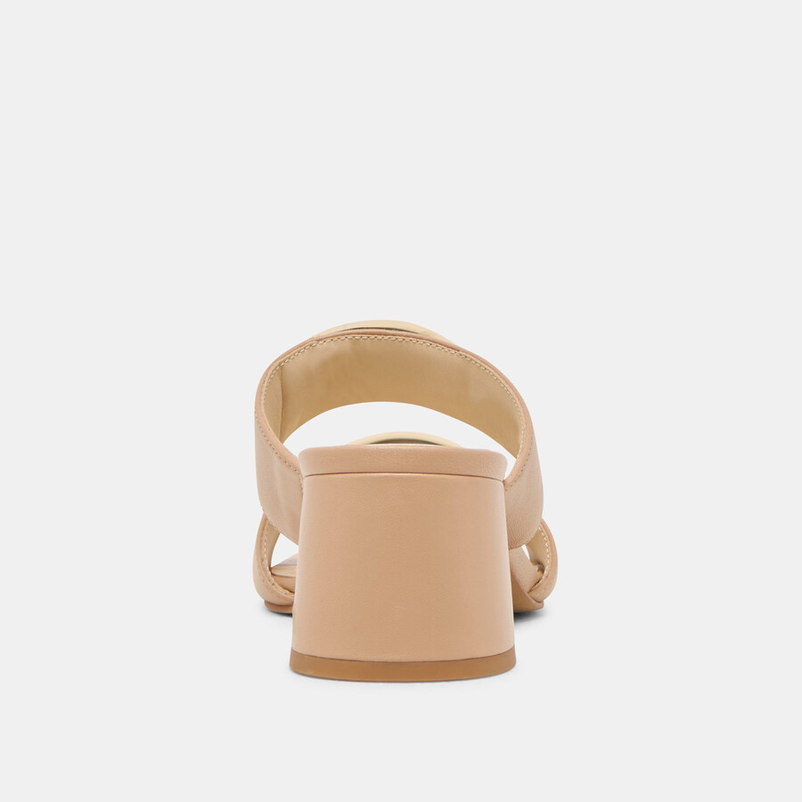 barnet heels light tan leather