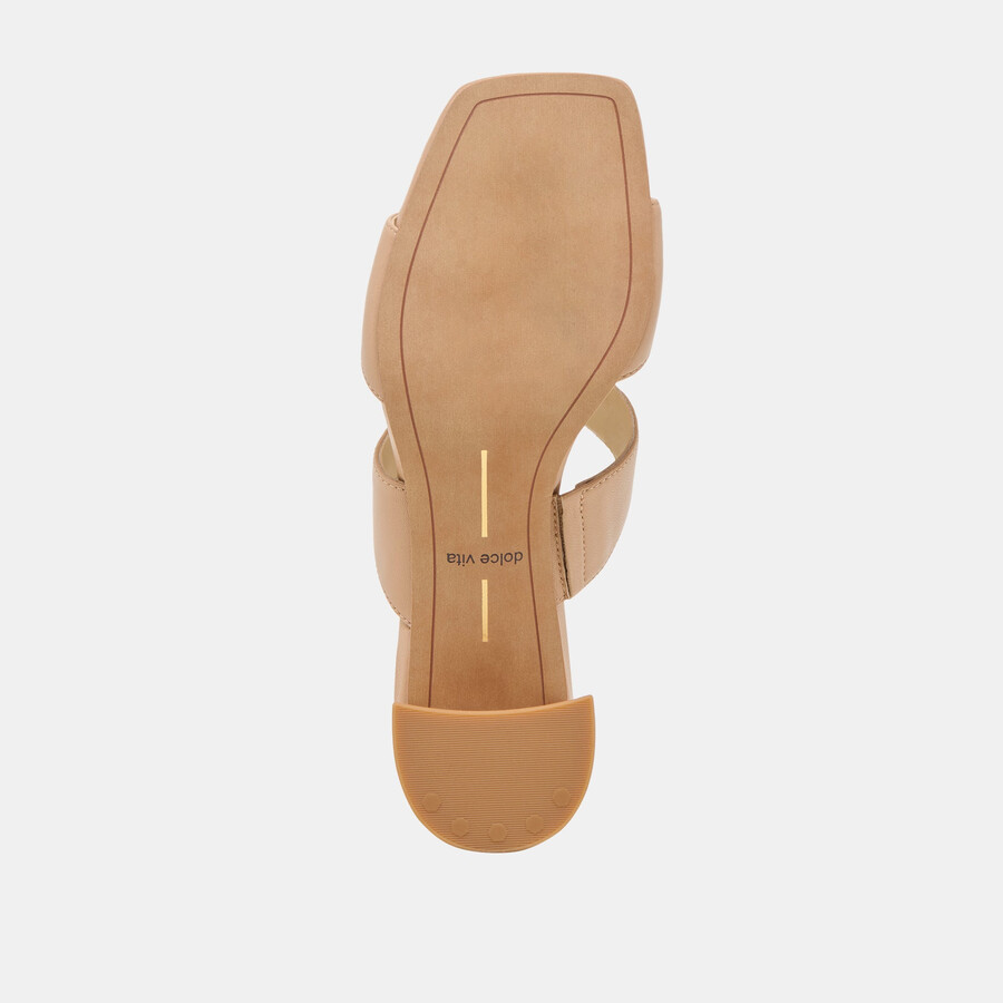 barnet heels light tan leather