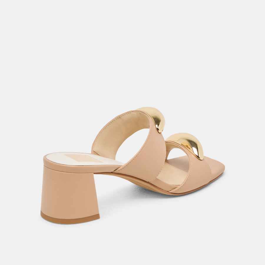 barnet heels light tan leather
