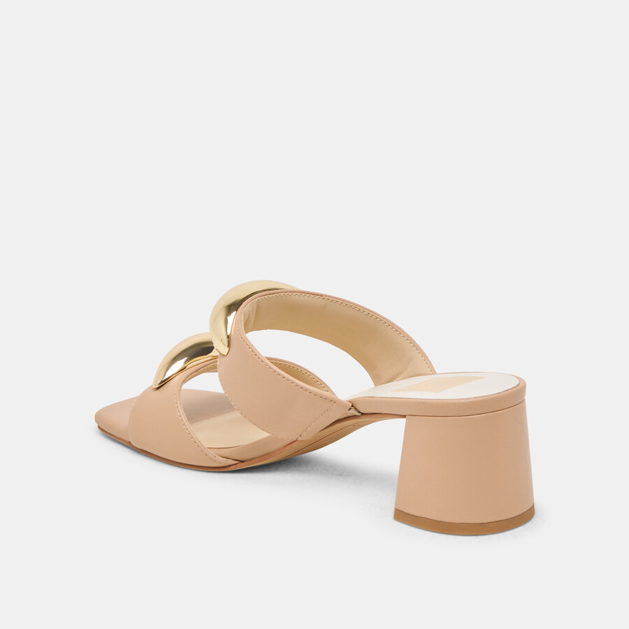 barnet heels light tan leather