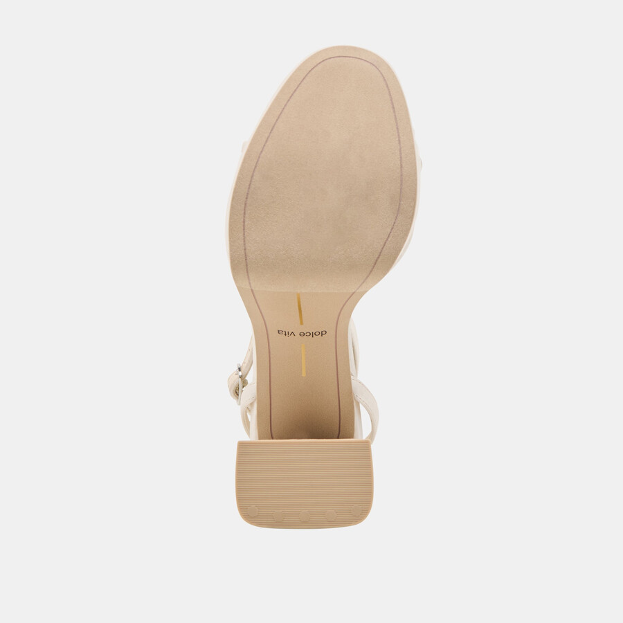 pandor heels white tulle