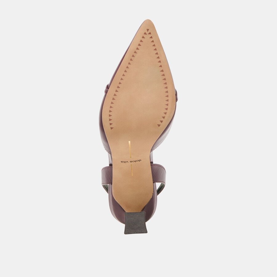 malik heels cranberry crinkle patent