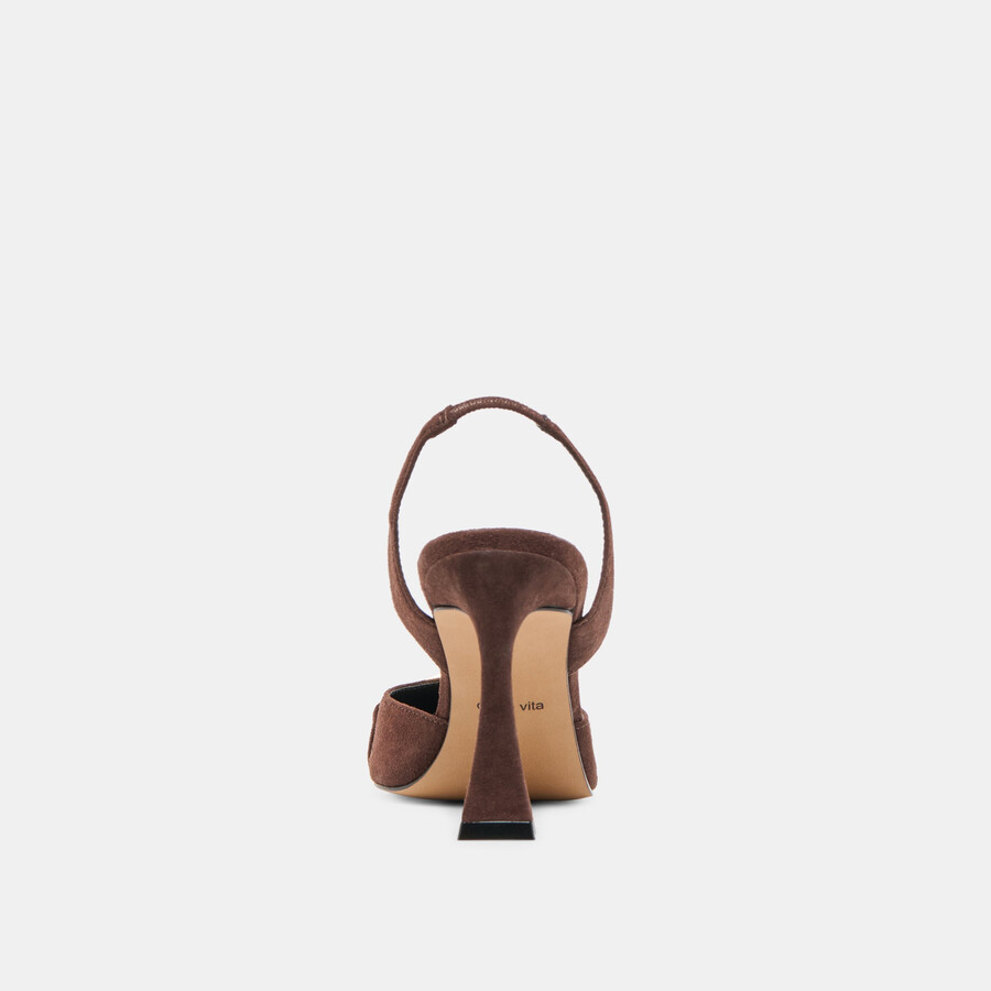 malik heels mahogany nubuck