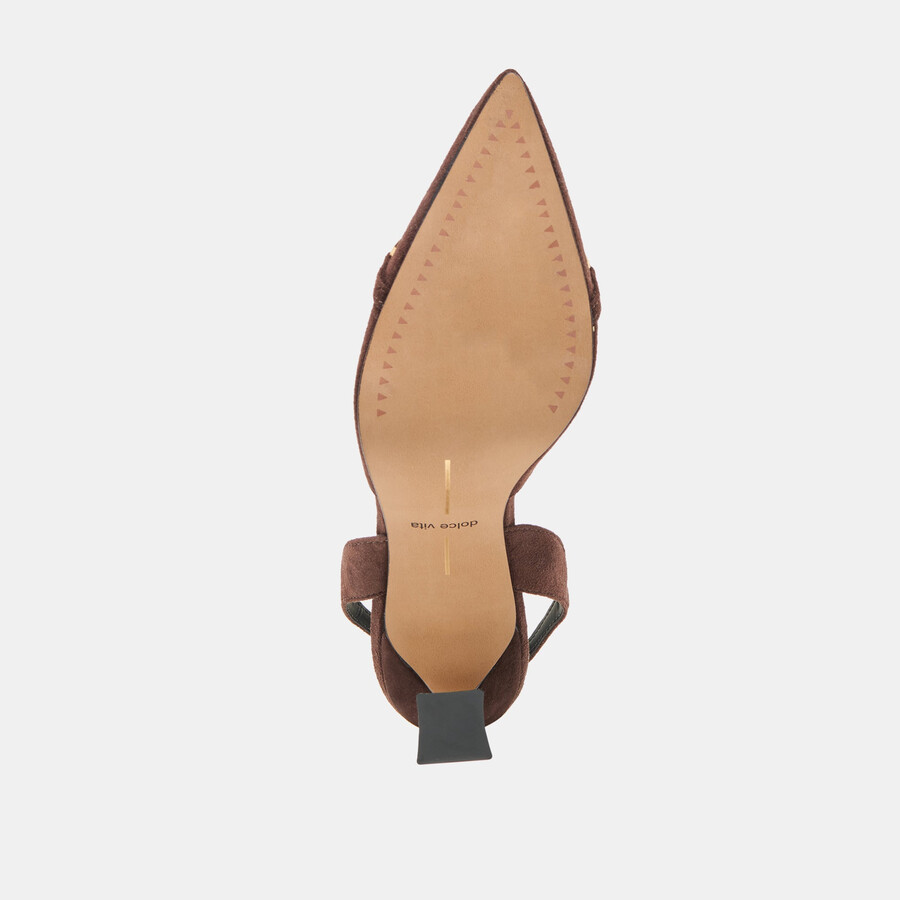 malik heels mahogany nubuck