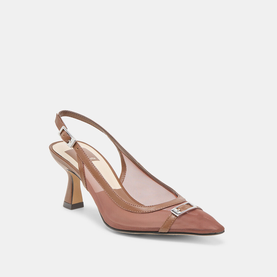 lorine heels espresso mesh