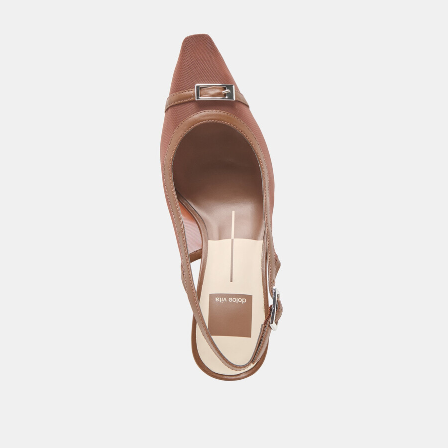 lorine heels espresso mesh