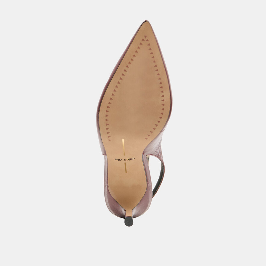 elasi heels oxblood crinkle patent