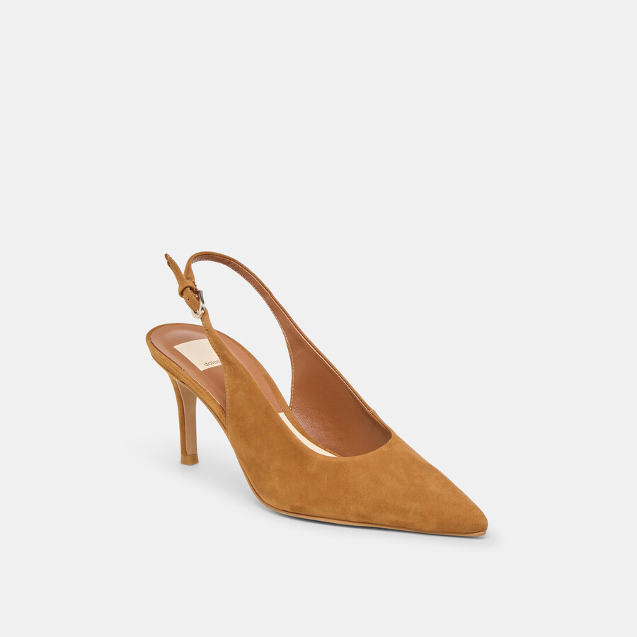 elasi heels brown nubuck