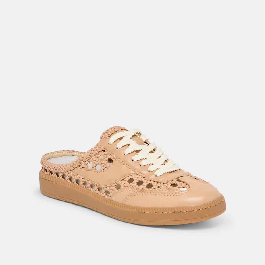 notice slide woven sneakers cafe woven stella