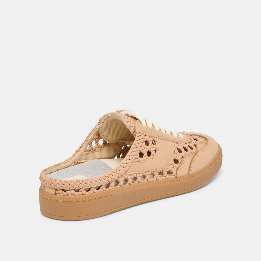 notice slide woven sneakers cafe woven stella