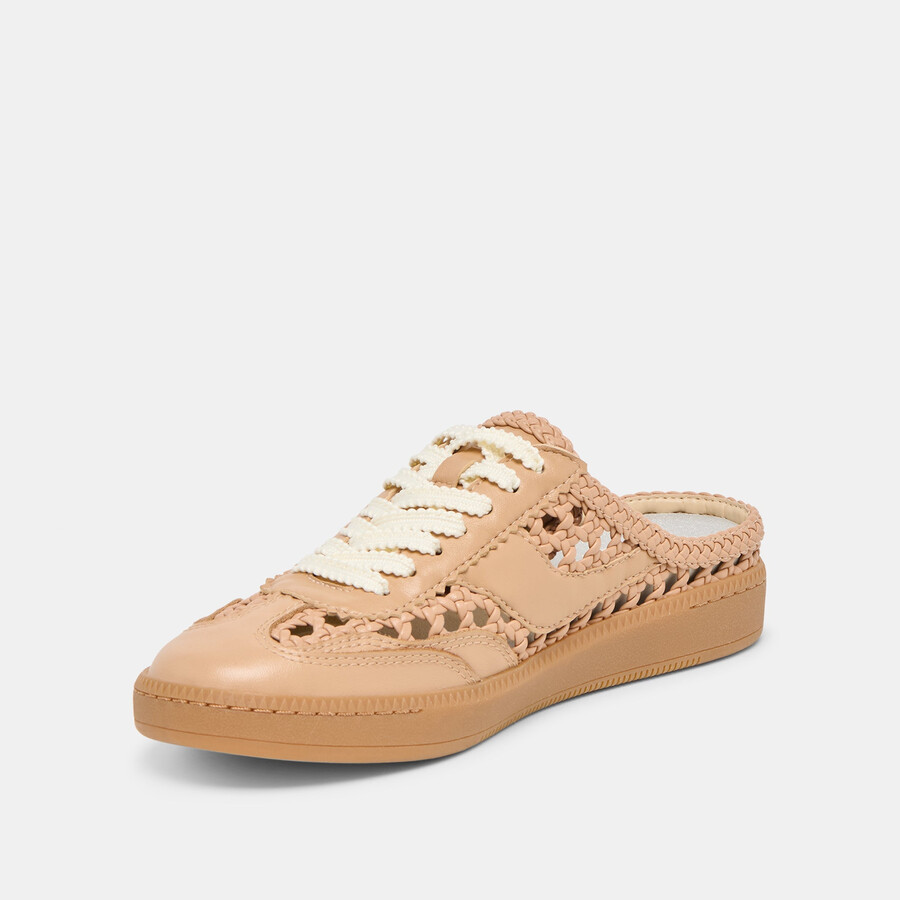 notice slide woven sneakers cafe woven stella
